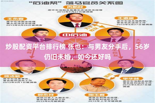 炒股配资平台排行榜 张也：与男友分手后，56岁仍旧未婚，如今还好吗
